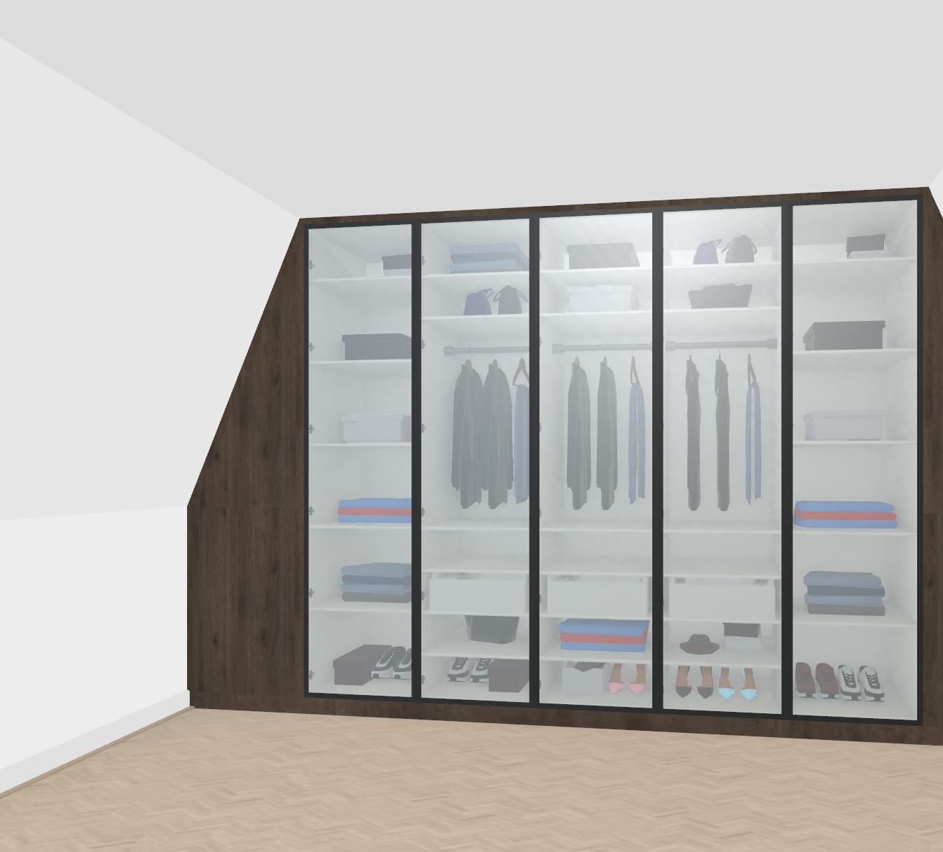 Cabinet from the 3D configurator
